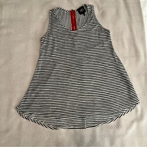 Blue Striped Tank Top